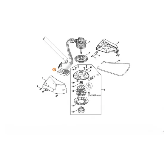 STIHL  Moduł elektroniczny 4852 430 1400